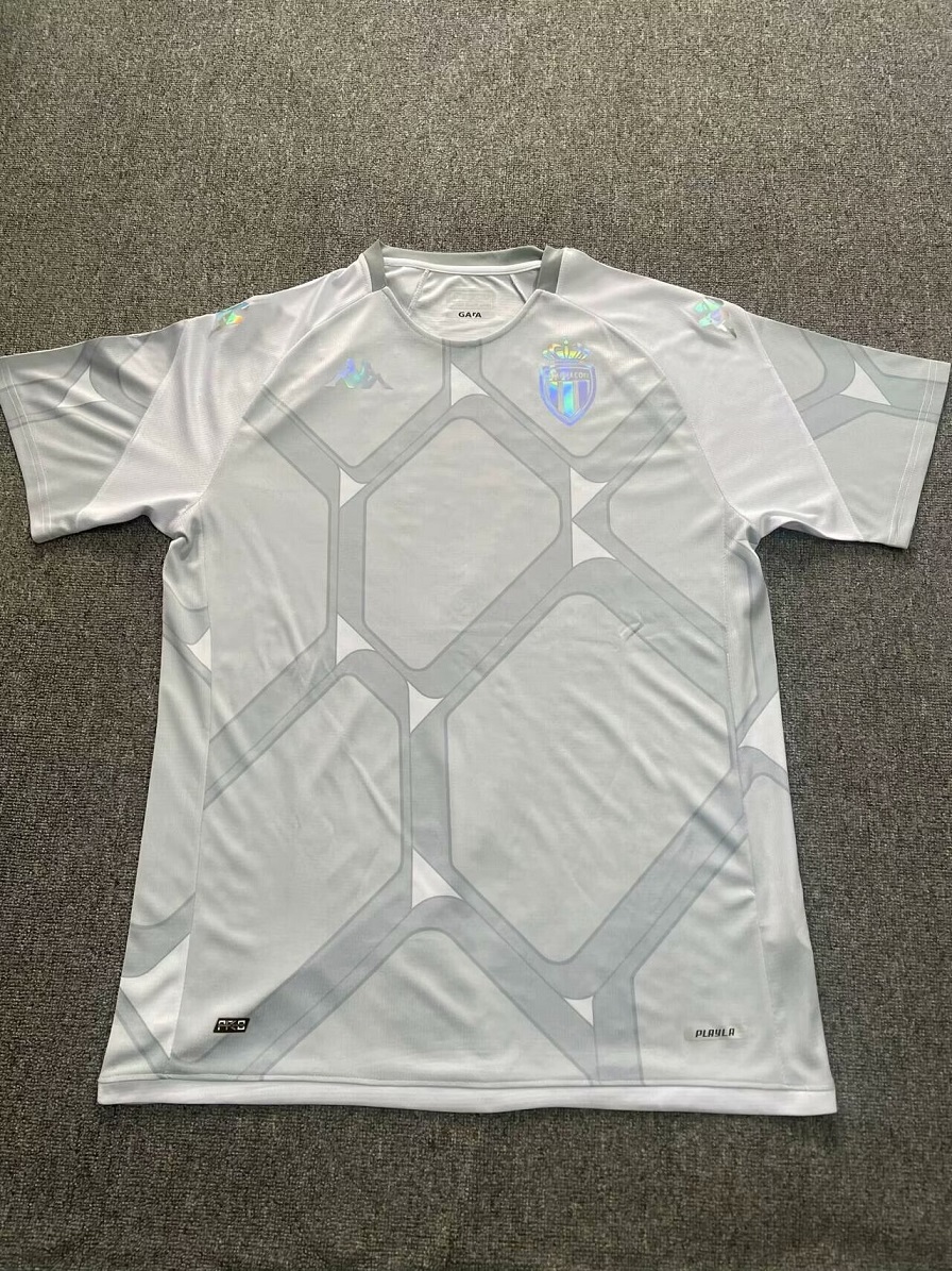 AAA Quality Monaco 23/24 Special Light Grey Soccer Jersey